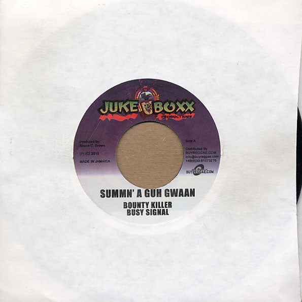 Bounty Killer & Busy Signal / Busy Signal : Summn` A Guh Gwaan / You Never Knew (7")