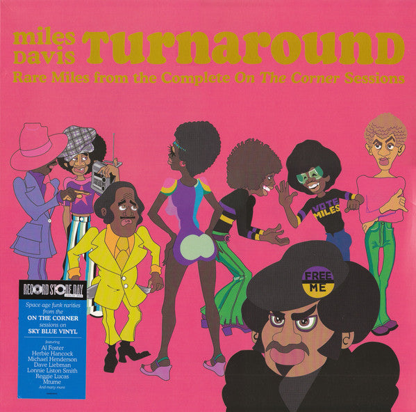Miles Davis : Turnaround: Rare Miles From The Complete On The Corner Sessions (LP, RSD, Comp, Ltd, Blu)