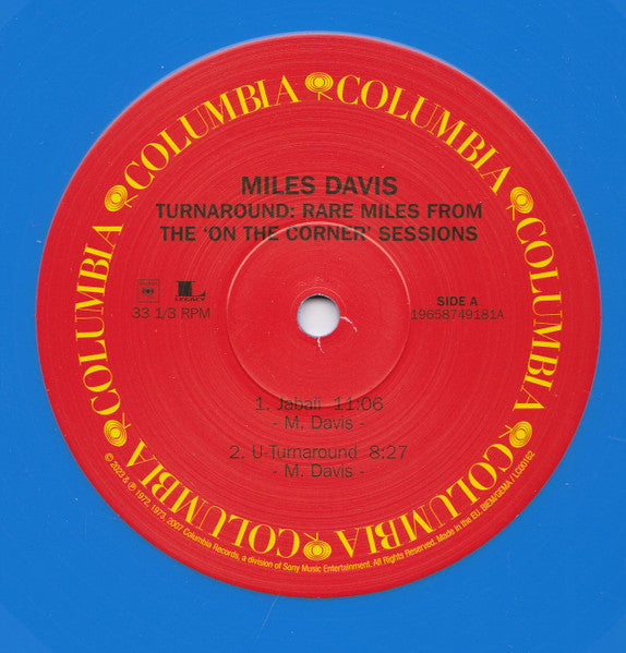 Miles Davis : Turnaround: Rare Miles From The Complete On The Corner Sessions (LP, RSD, Comp, Ltd, Blu)