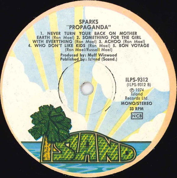 Sparks : Propaganda (LP, Album)