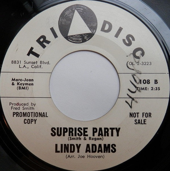 Lindy Lou Adams : A Bird In The Hand (7", Promo)