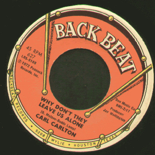Carl Carlton : I Won't Let That Chump Break Your Heart / Why Don't They Leave Us Alone (7", Single)