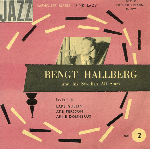 Bengt Hallberg And His Swedish All Stars : Vol. 2 (7", EP)
