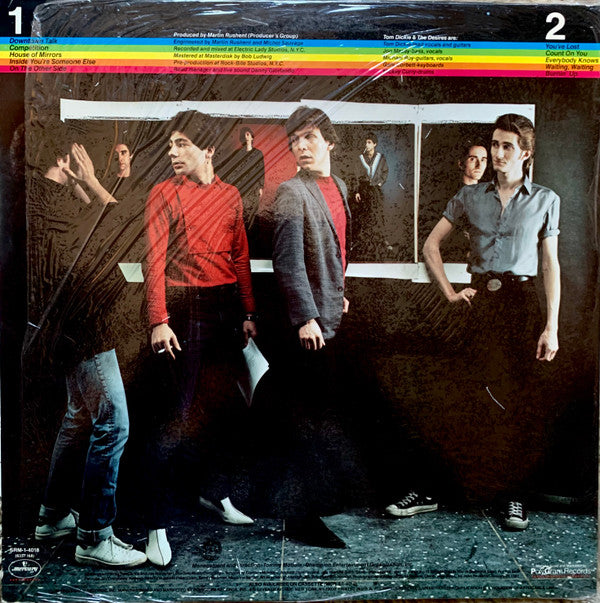 Tom Dickie & The Desires : Competition (LP, Album, Pre)