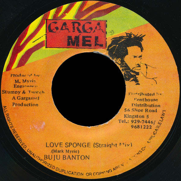 Buju Banton : Love Sponge (7")