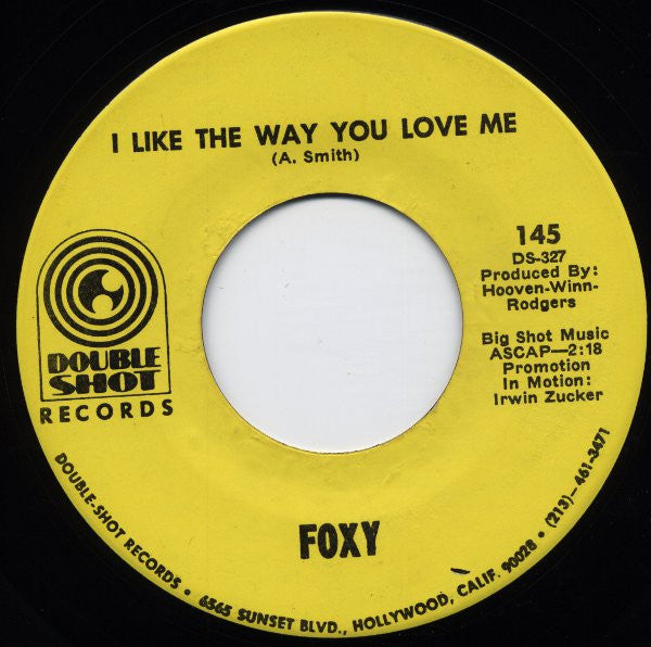 Foxy (16) : Call Me Later (7")