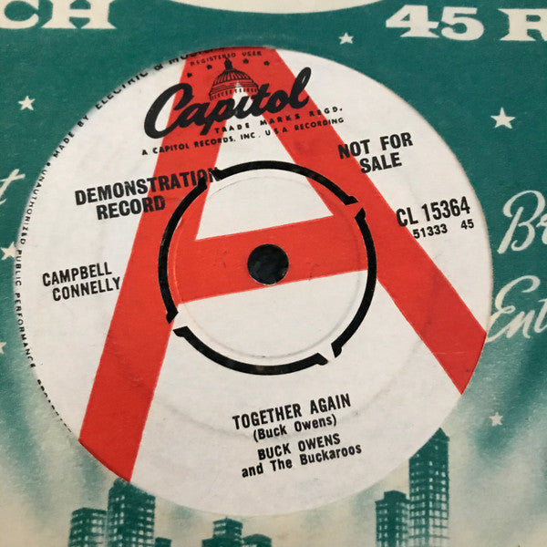 Buck Owens And His Buckaroos : Together Again (7", Promo)