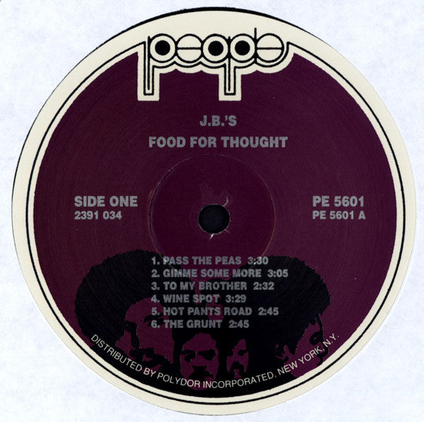 JB's* : Food For Thought (LP, Album, RE)