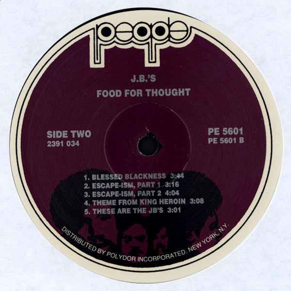 JB's* : Food For Thought (LP, Album, RE)