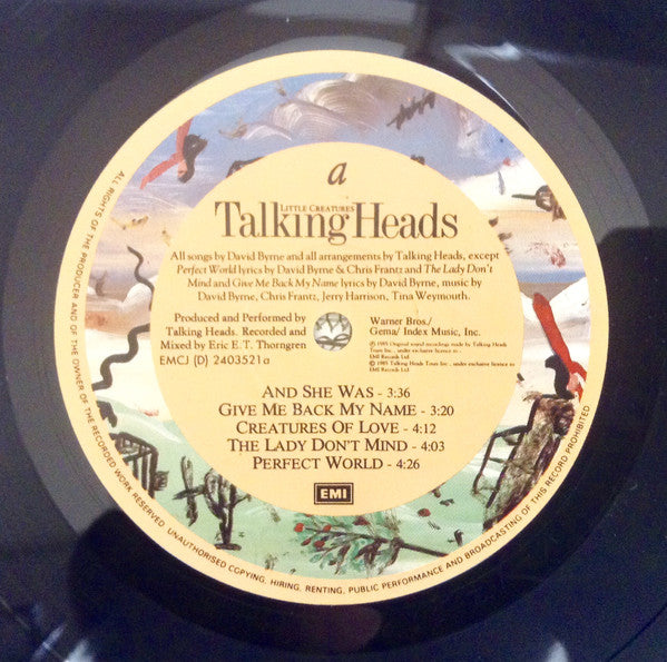 Talking Heads : Little Creatures (LP, Album)