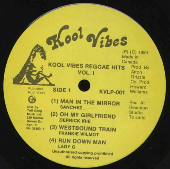 Various : Kool Vibes Reggae Hits Vol. 1 (LP, Comp)