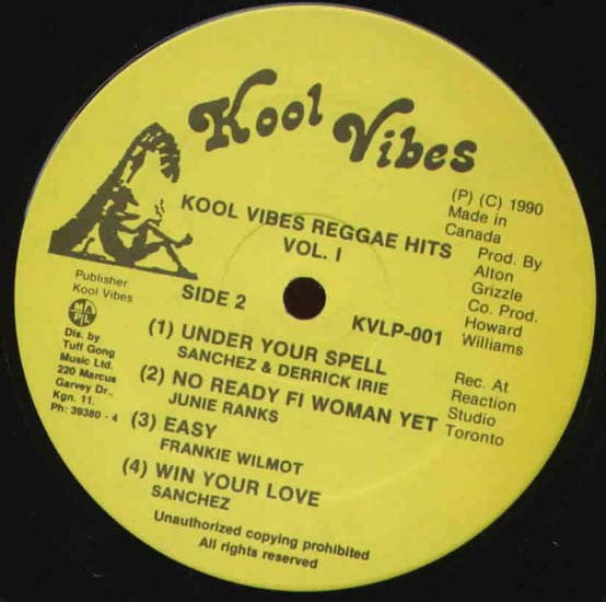 Various : Kool Vibes Reggae Hits Vol. 1 (LP, Comp)