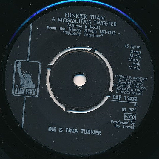 Ike & Tina Turner : Proud Mary (7", Single)