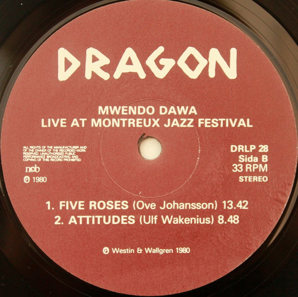 Mwendo Dawa : Live At Montreux Jazz Festival (LP, Album)