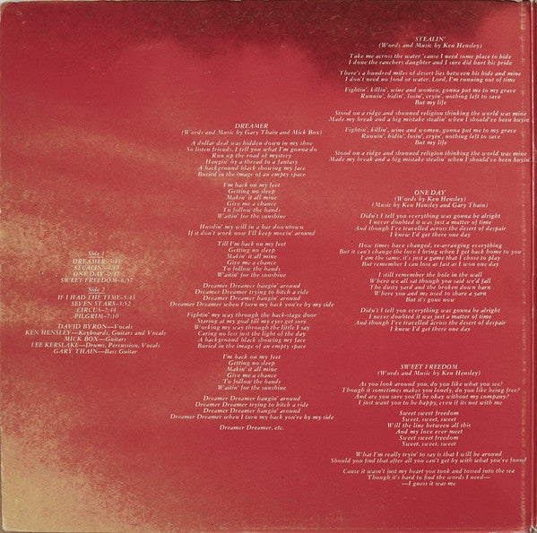 Uriah Heep : Sweet Freedom (LP, Album)