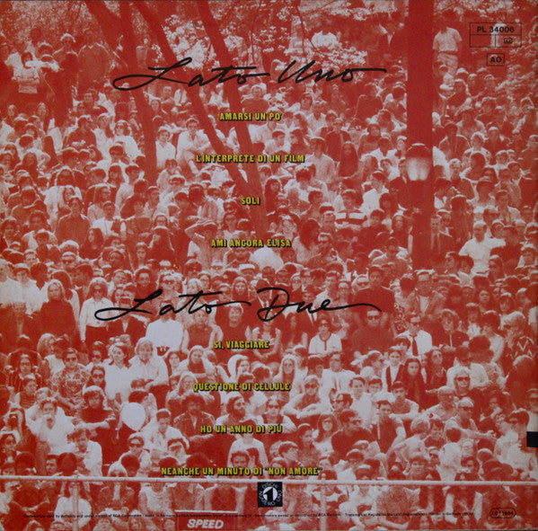 Lucio Battisti : Io Tu Noi Tutti (LP, Album)