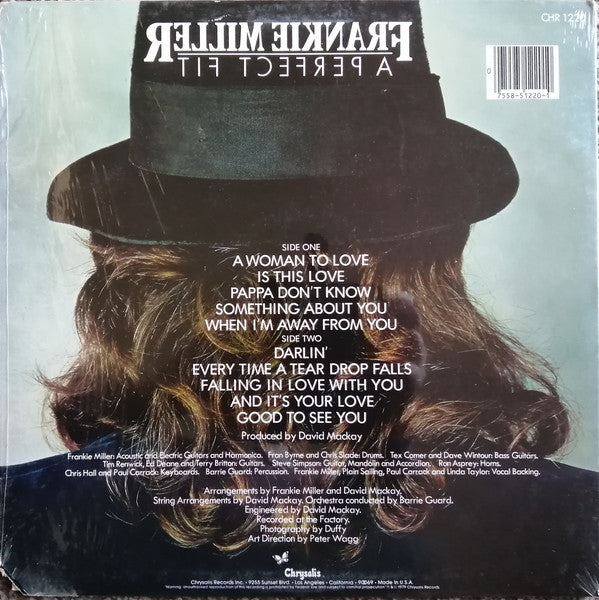 Frankie Miller : A Perfect Fit (LP, Album, Ter)