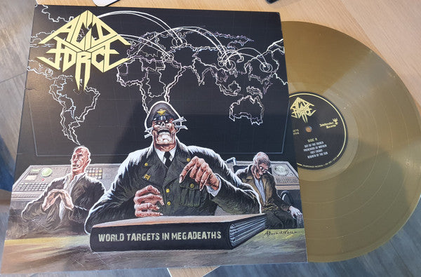 Acid Force (2) : World Targets In Megadeaths (LP, Ltd, gol)