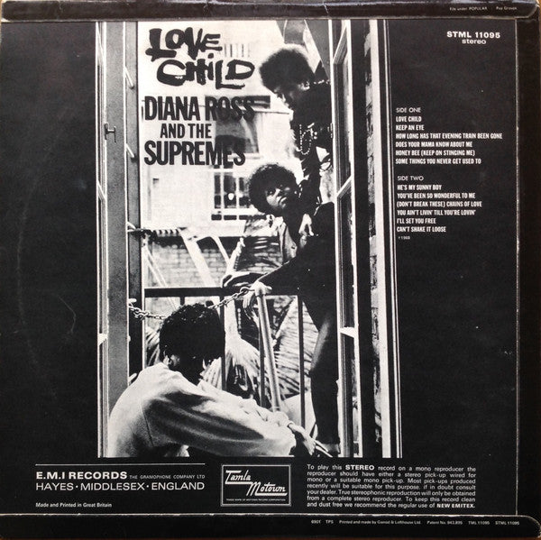 The Supremes : Love Child (LP, Album)