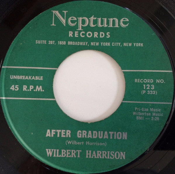 Wilbert Harrison : Off To Work Again (7", Single)