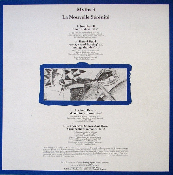 Various : Myths 3. La Nouvelle Sérénité. (LP, Comp, Gat)