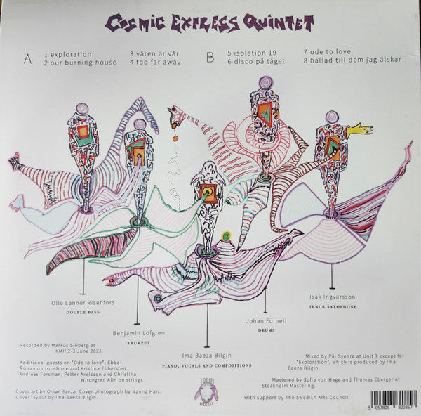 Cosmic Express Quintet : V​å​ren Är V​å​r (LP, Album, Ltd, Pin)