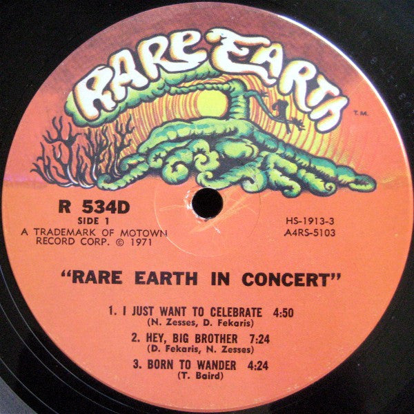Rare Earth : Rare Earth In Concert (2xLP, Album, Hol)
