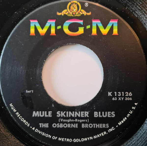 The Osborne Brothers : Lovey Told Me Goodby / Mule Skinner Blues (7", Single)