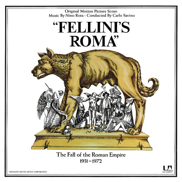 Nino Rota : Fellini's Roma (Original Motion Picture Score) (LP)