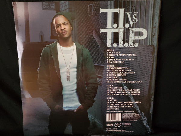 T.I. : T.I. Vs T.I.P. (2xLP, Album)