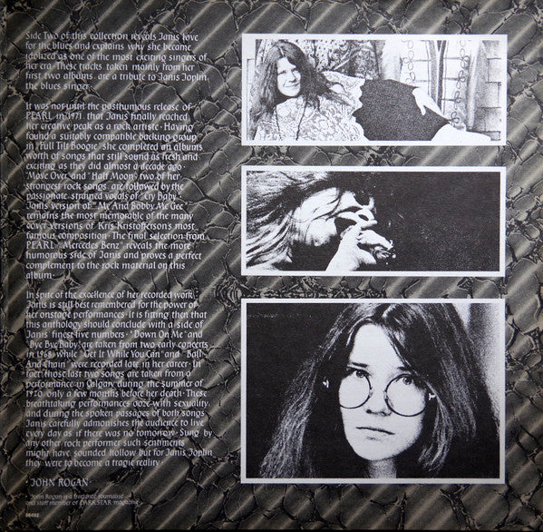 Janis Joplin : Anthology (2xLP, Comp)