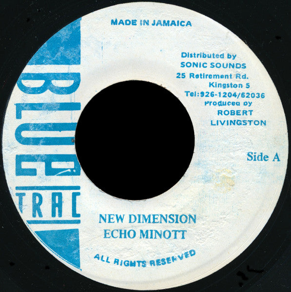 Echo Minott : New Dimension (7")