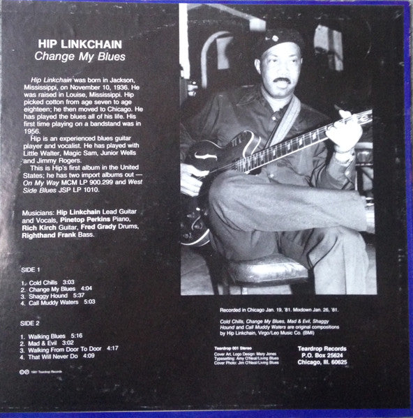 Hip Linkchain : Change My Blues (LP, Album)