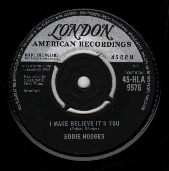 Eddie Hodges : (Girls, Girls, Girls) Made To Love (7", Single)