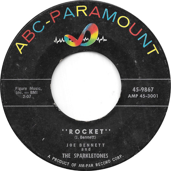 Joe Bennett And The Sparkletones : Penny Loafers And Bobby Socks / Rocket (7")