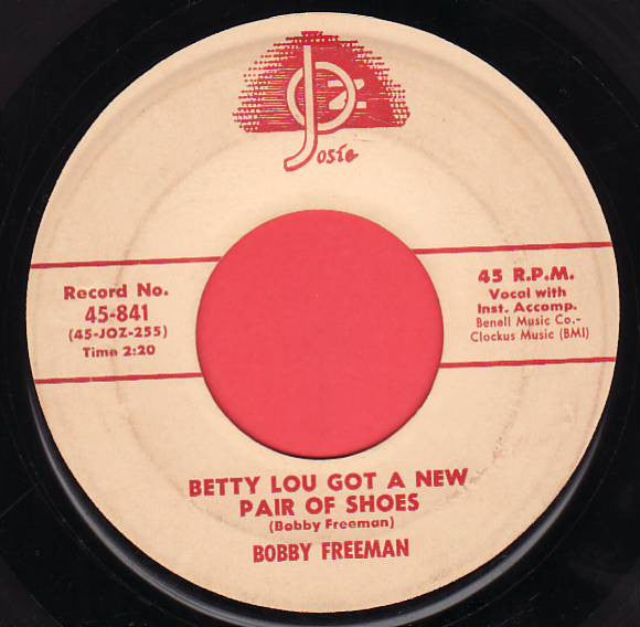 Bobby Freeman : Betty Lou Got A New Pair Of Shoes / Starlight (7")