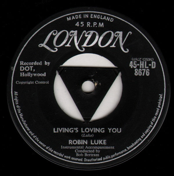 Robin Luke : Susie Darlin' (7", Single)