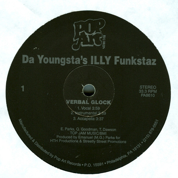 Da Youngsta's : Verbal Glock / Every Man 4 Theyself (12")