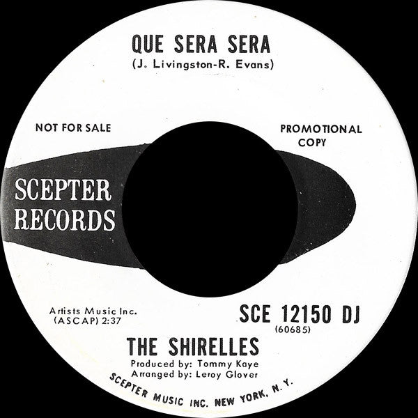 The Shirelles : Till My Baby Comes Home (7", Promo)