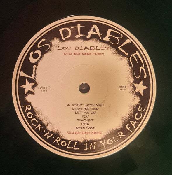 Los Diables : New Old Good Tunes (LP, Album, Ltd, Gre)