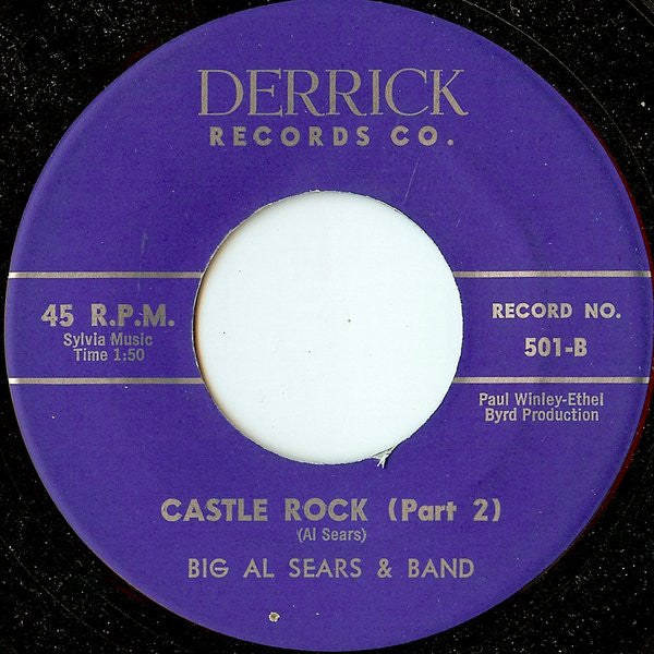 Al Sears And His Orchestra : Castle Rock (7")