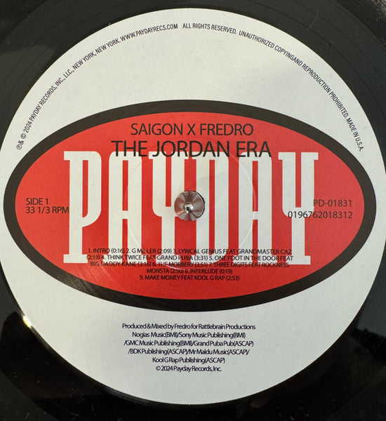 Saigon X Fredro : The Jordan Era (LP, Album, Ltd)