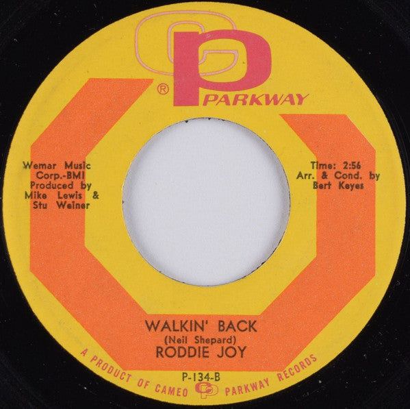 Roddie Joy : Every Breath I Take / Walkin' Back (7", Single)