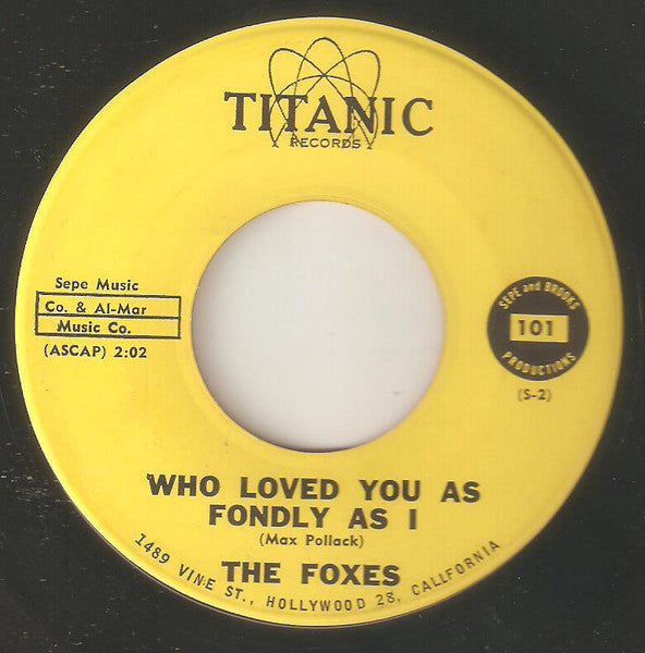 The Foxes (4) : Thrilled (7", Single)