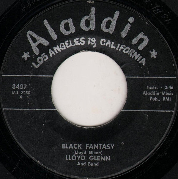 Lloyd Glenn And Band : Black Fantasy / Cute-Tee (7")