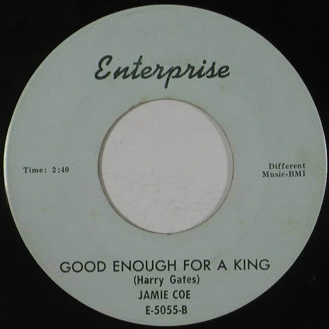 Jamie Coe : I Was The One (7", Single)