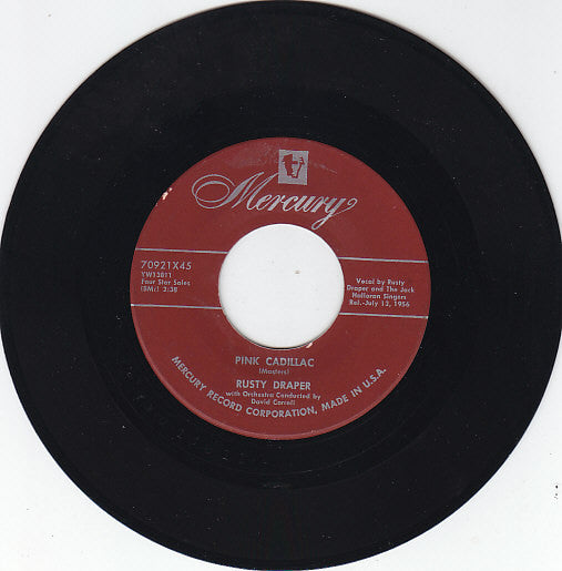 Rusty Draper : In The Middle Of The House / Pink Cadillac (7")