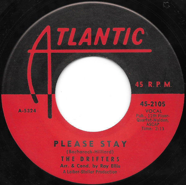The Drifters : Please Stay (7", Single)