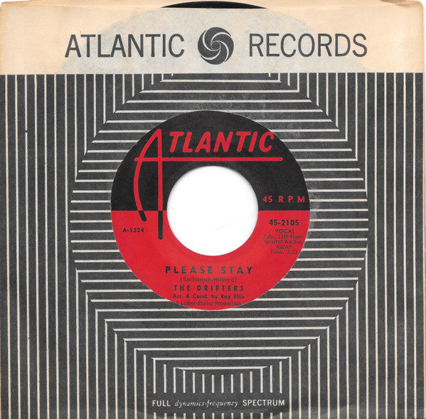 The Drifters : Please Stay (7", Single)