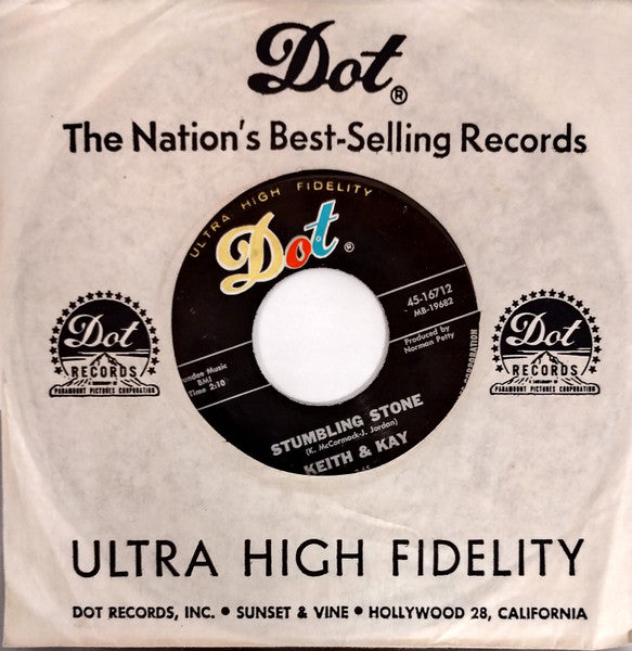 Keith McCormack & Juanita Jordan : Spring Has Sprung / Stumbling Stone (7", Single)